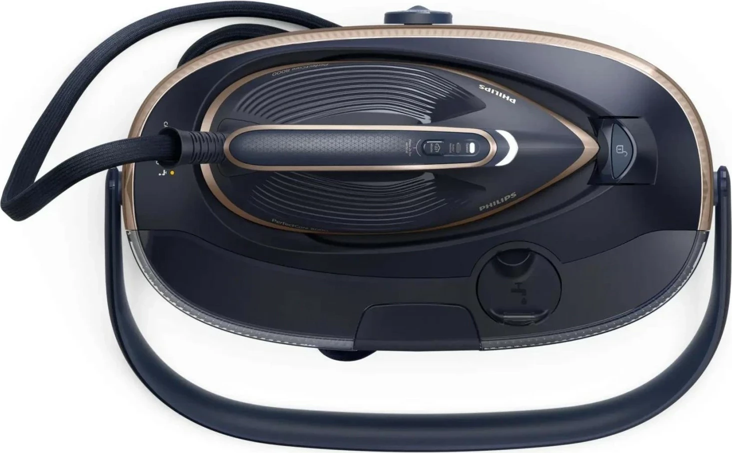 Hekur me gjenerator avulli Philips PerfectCare 8000 PSG8300/20, 3120W, depo 1.4L, SteamGlide Elite, granat