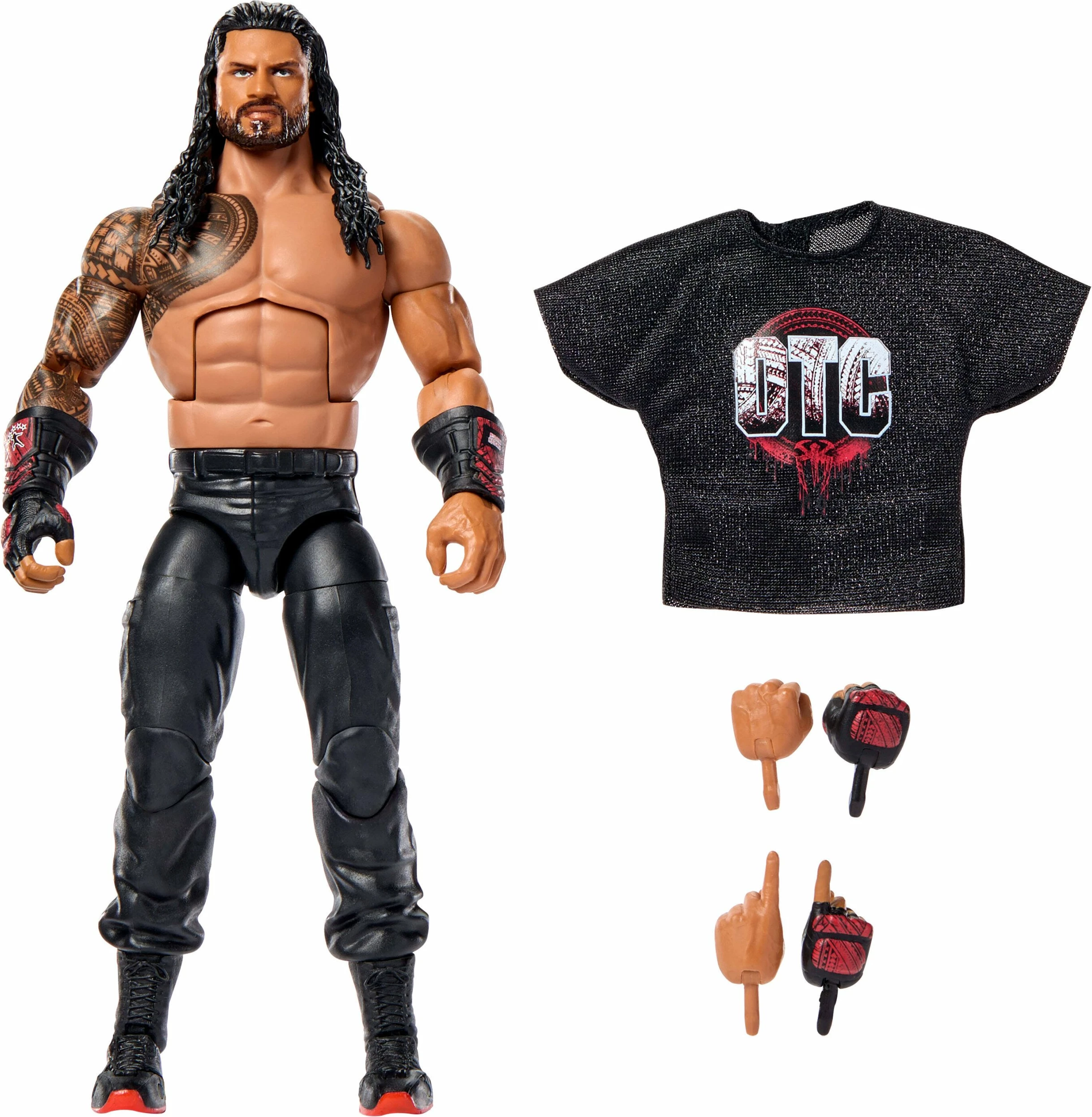 Figurinë aksioni Mattel WWE Elite Collection Roman Reigns JHT62 15 cm, me aksesorë