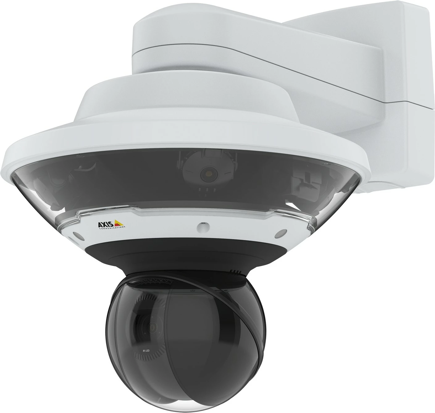 Kamerë sigurie IP Axis 01710-001, Dome, 360°, E zezë, E bardhë