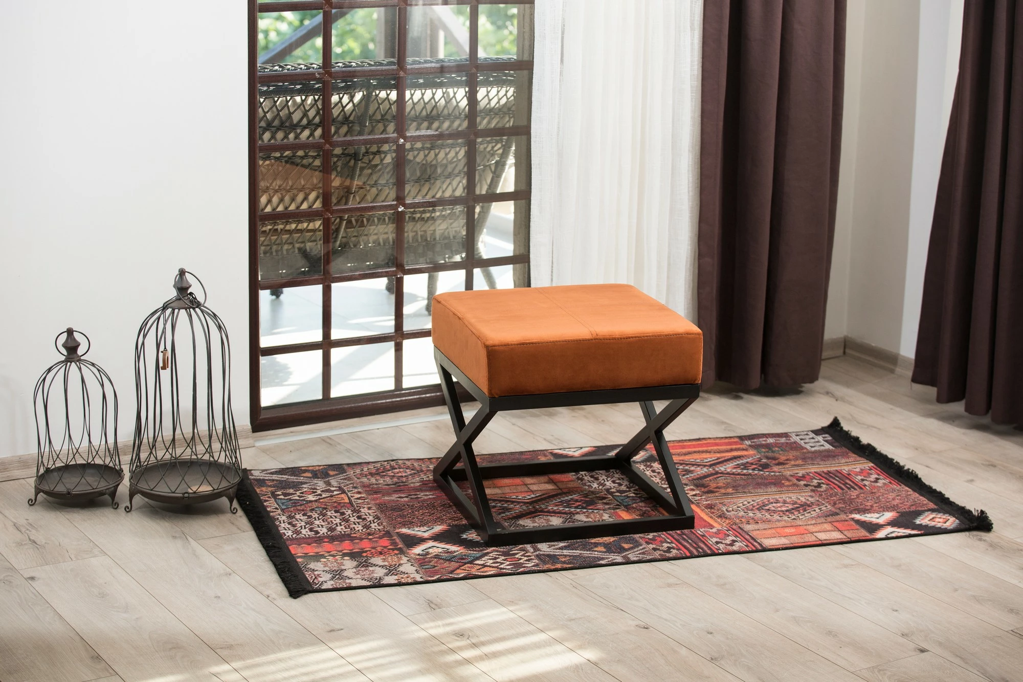 Puf Atelier del Sofa, portokalli, Imle