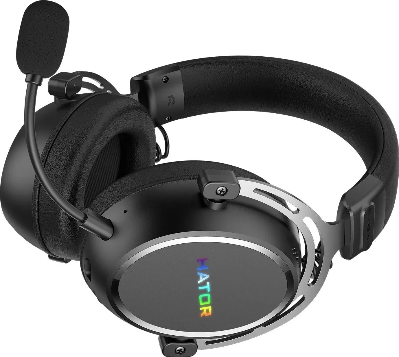 Kufje Hator Hypergang 3 Wireless, ANC, Bluetooth, mikrofon i ndashëm, e zezë
