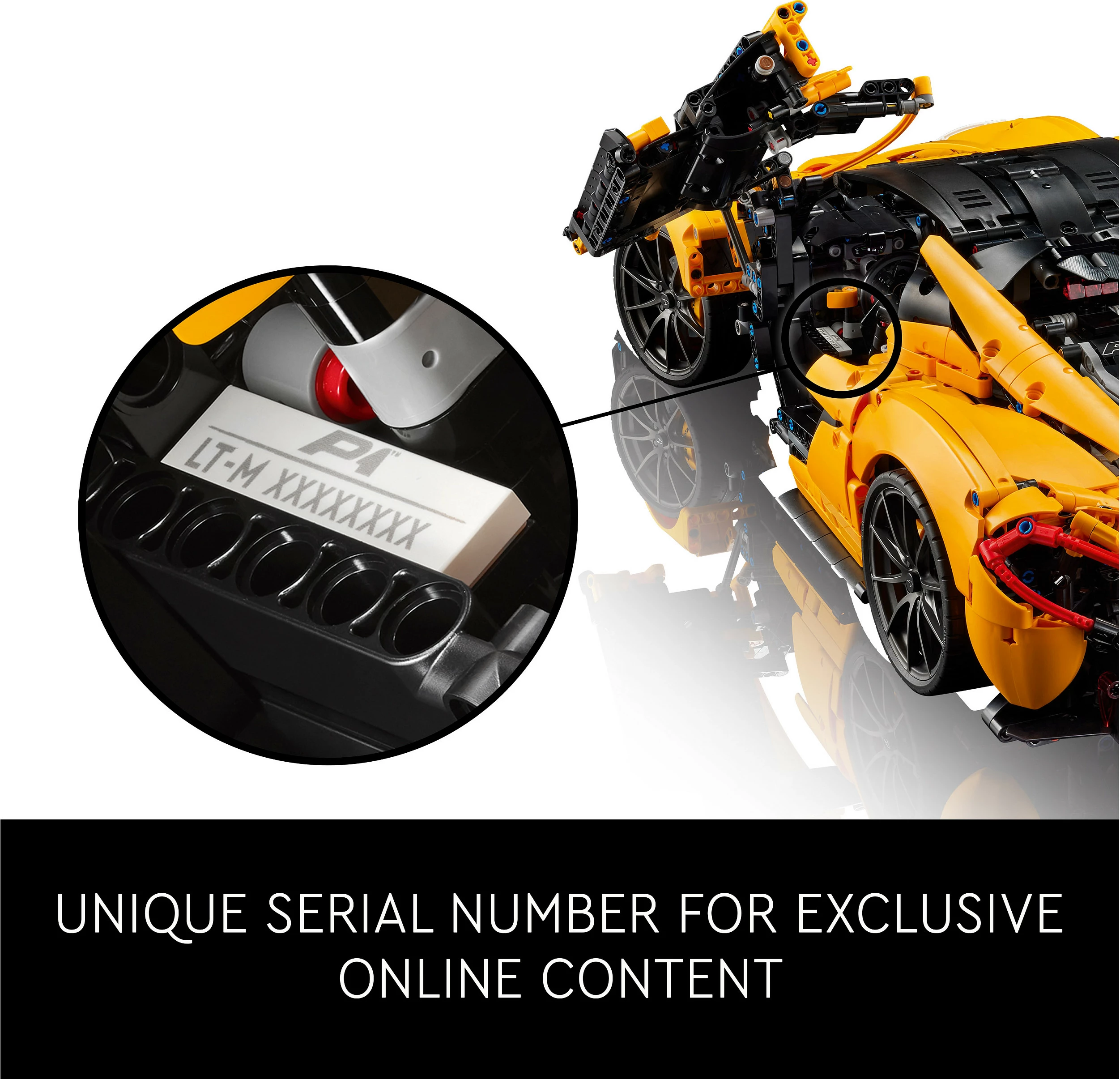 Set ndërtimi LEGO McLaren P1, 3893 pjesë, shumëngjyrësh
