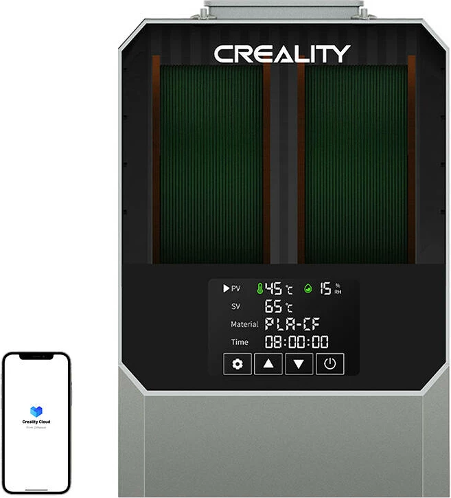 Tharëse filamenti Creality Space Pi Plus, 2 rrotulla, Star gray