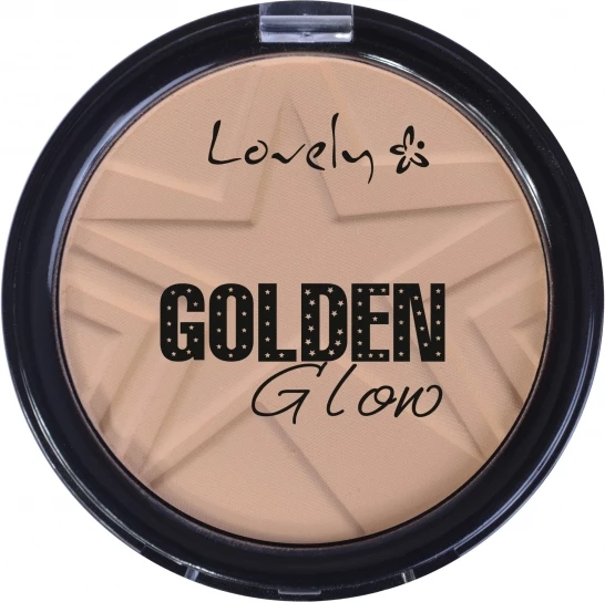 Pudër për fytyrë Lovely Golden Glow Powder Light Face Powder 3, 15g