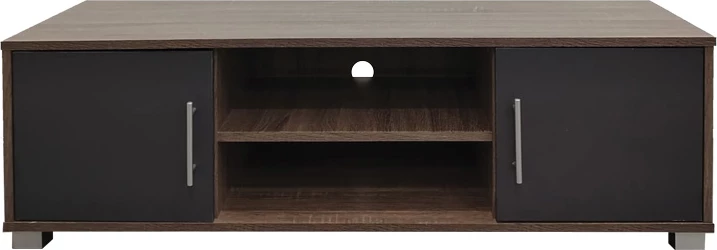 Komodinë TV Serank, ngjyrë lis-antracit, 120x40x40cm
