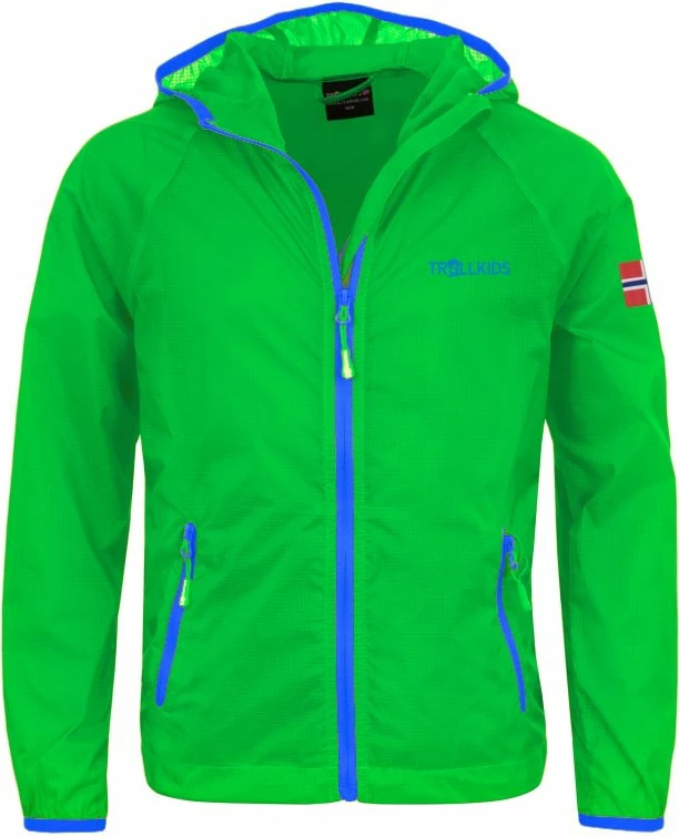 Jakne për fëmijë Trollkids, e gjelbër