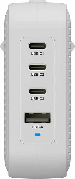 Karikues udhëtimi Targus, 100W, 4 porta USB-C/USB-A, i bardhë