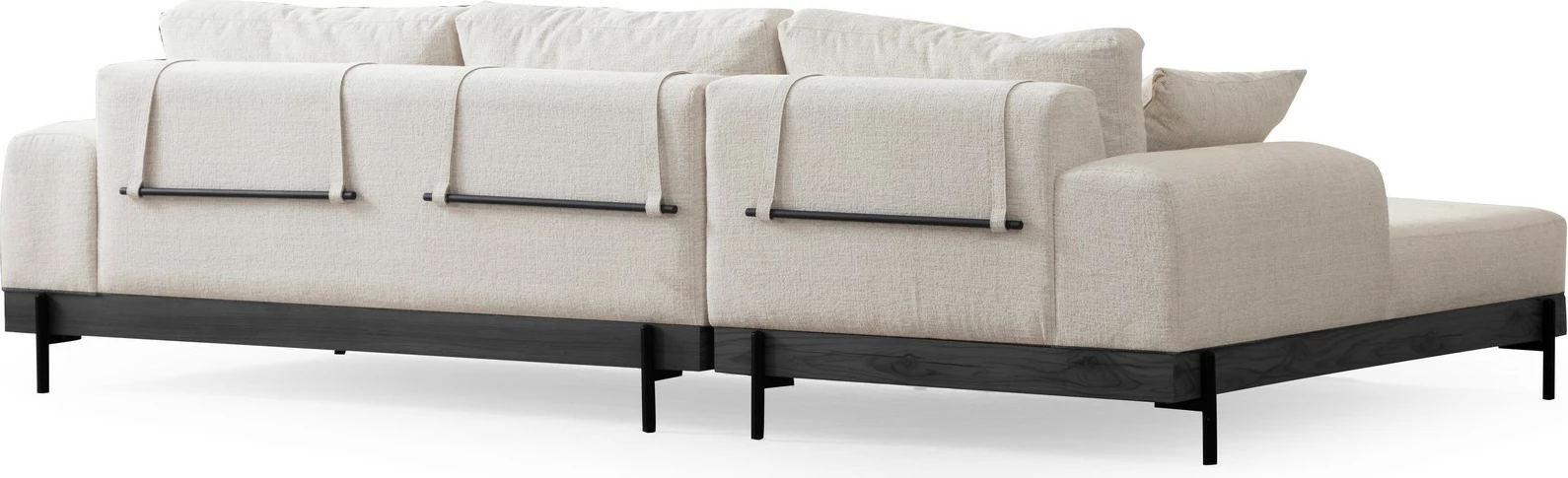 Këndare Atelier del Sofa, e zezë majtas - e bardhë