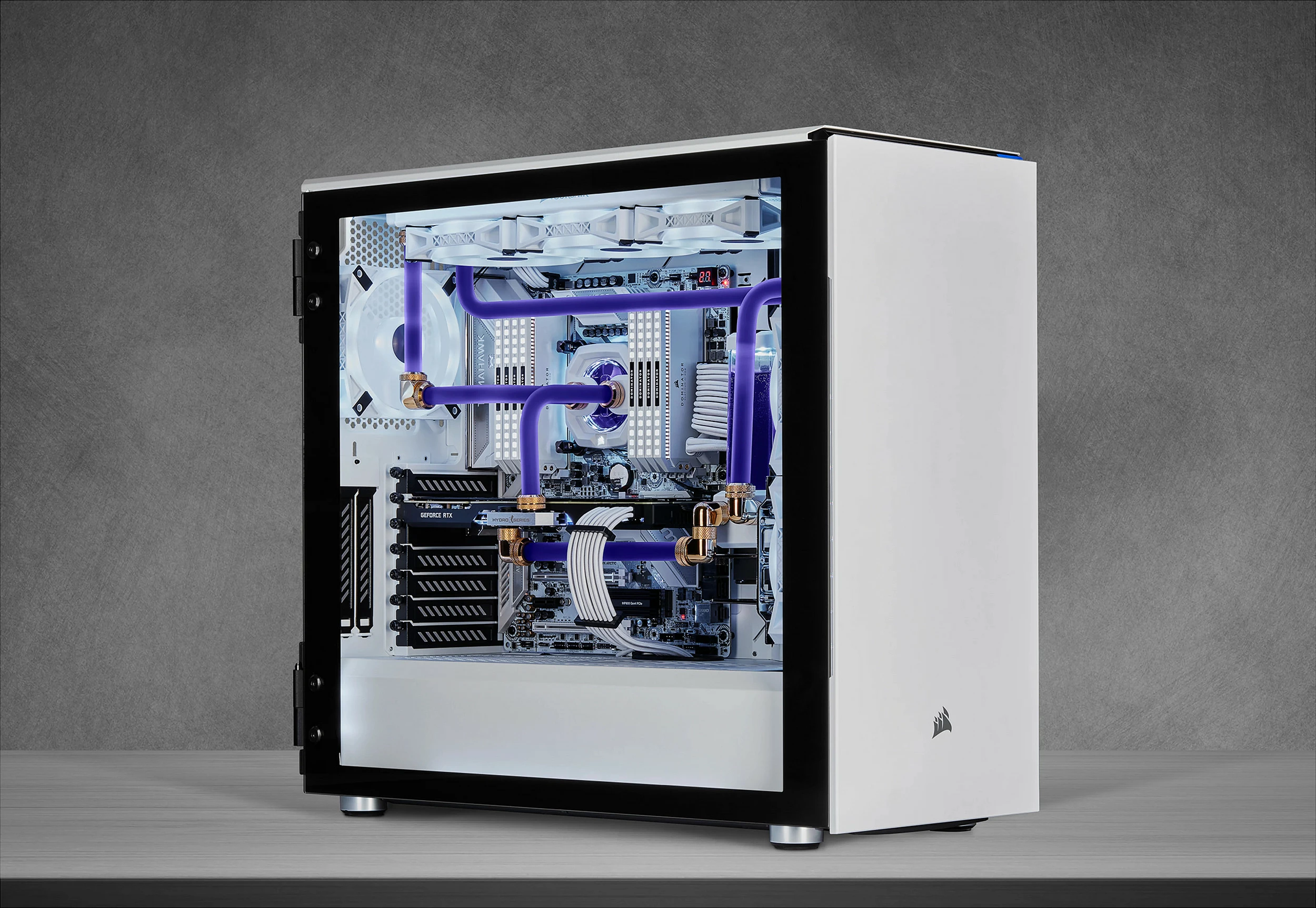 Tubacion PMMA Corsair CX-9059005-WW, 3 copë, transparent