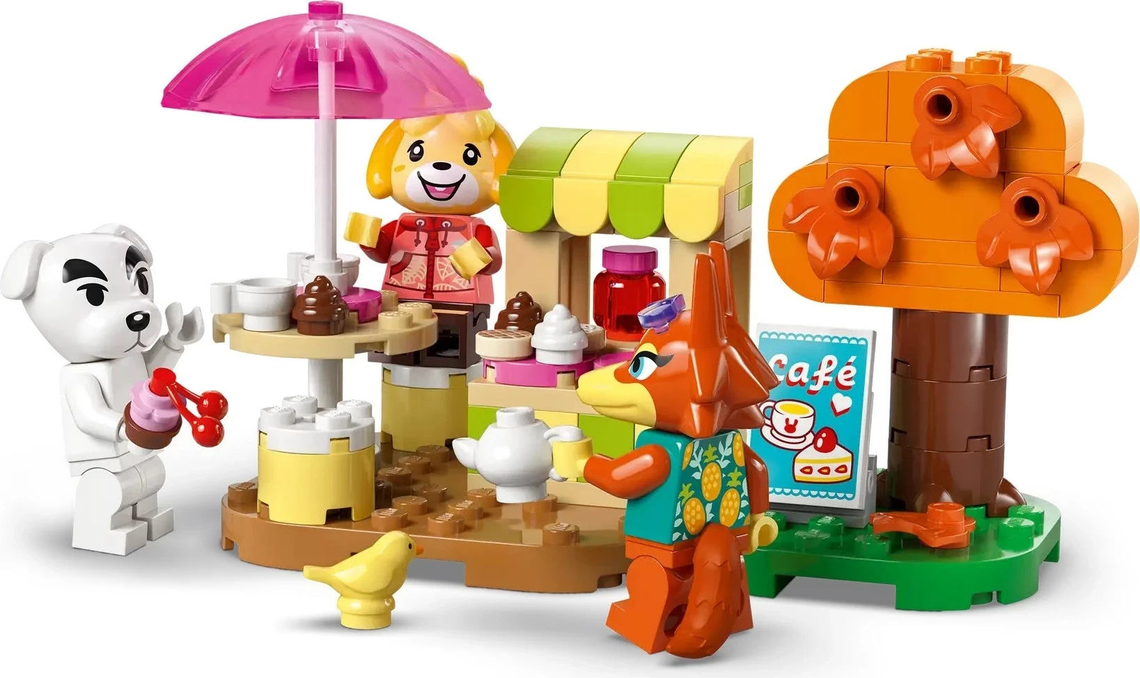 Set LEGO Animal Crossing 77052, K.K.'s Concert at the Plaza