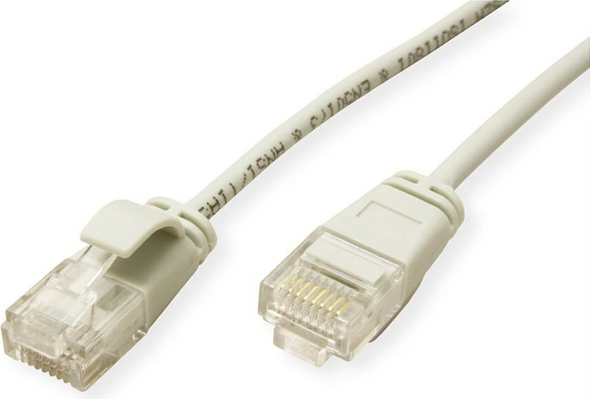 Kablë rrjeti ROLINE GREEN 21.44.3907, Cat6a, 5m, RJ-45, U/UTP, gri