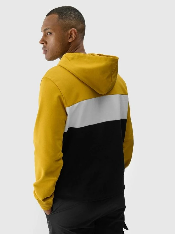 Duks për meshkuj 4F, me kapuç, color block