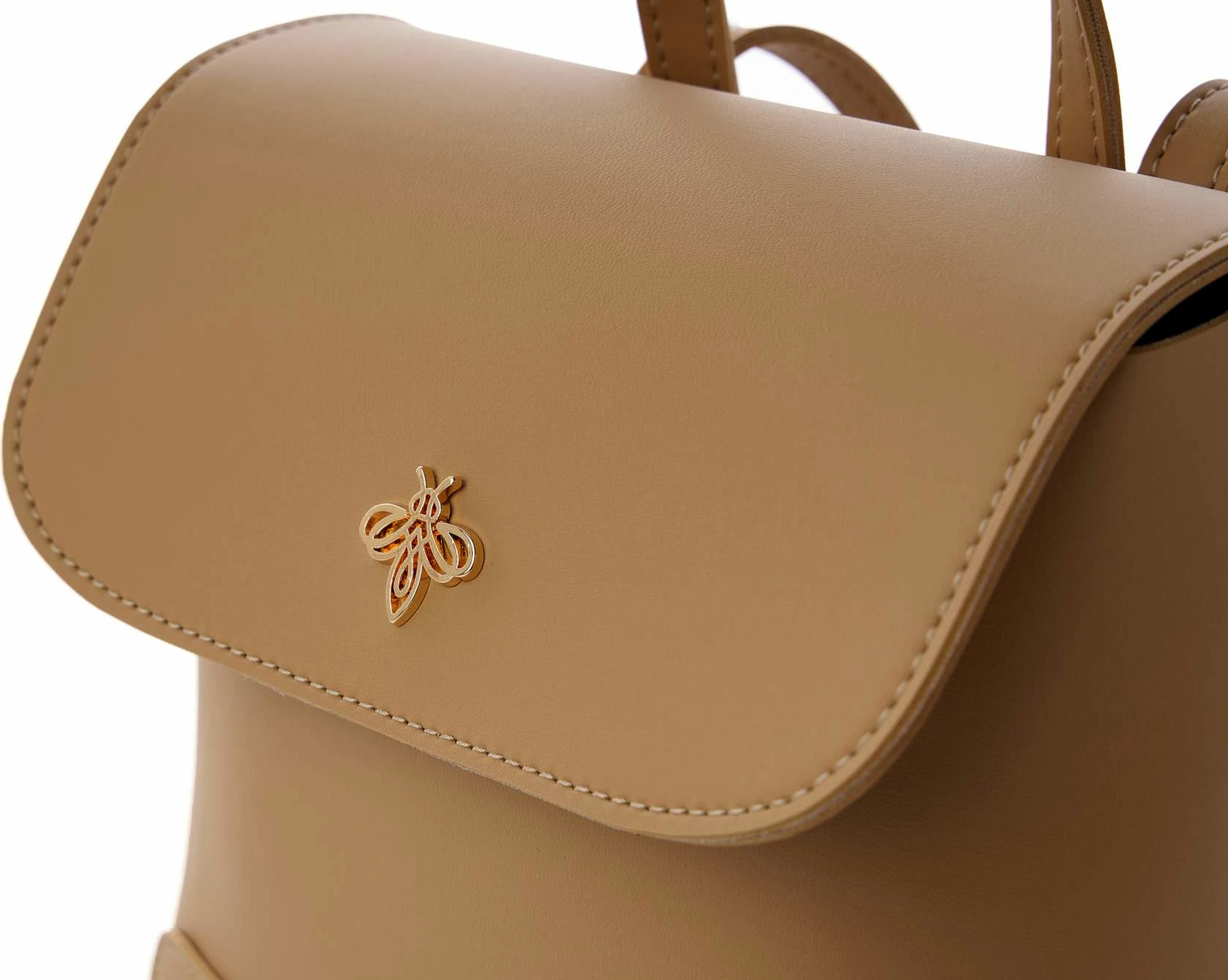 Çantë shpine Lucky Bees, ngjyrë deve, Marilyn