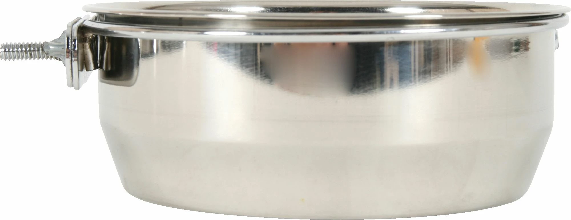 Tas me vidë Zolux 15 cm 0.84 L, inox, argjendtë