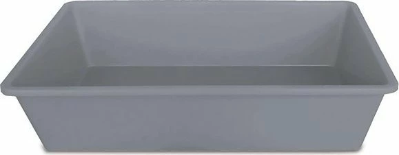 Kuvetë për mace Zolux Kuweta 2 50x35x12 cm, gri