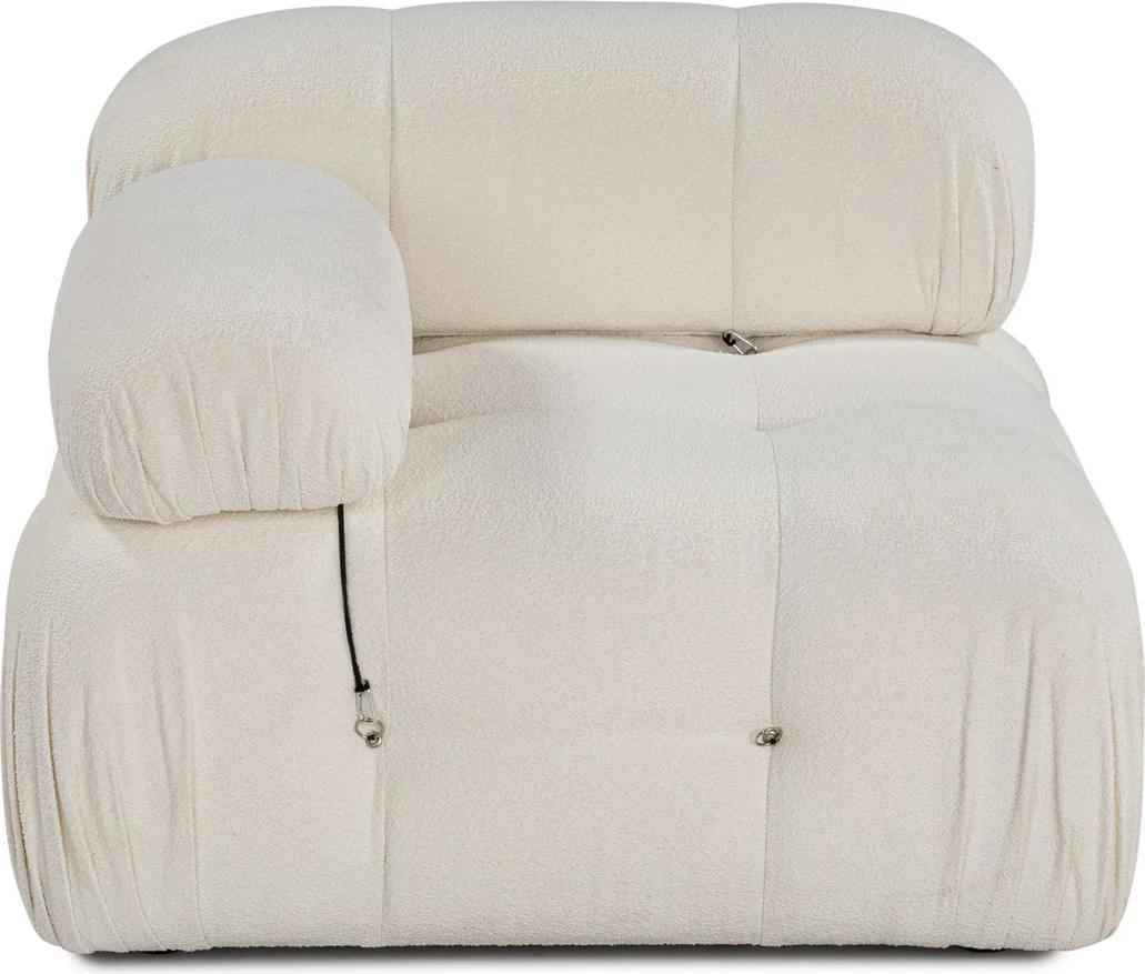 Karrige njëvendëshe Bubble L1, e bardhë, Atelier del Sofa