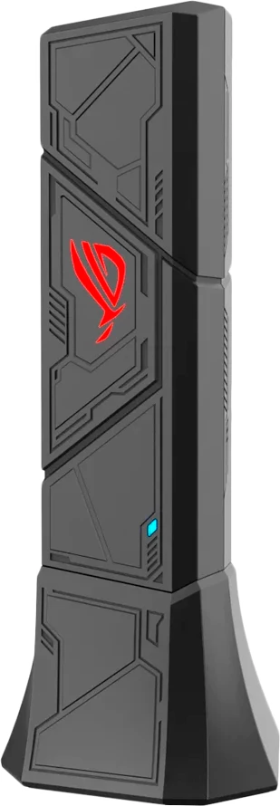 Adapter Wi‑Fi USB ASUS ROG USB-BE92 BE6500, tri-band WiFi 7 2.4/5/6GHz, USB 3.0, Type-A/Type-C, WPA3, i zi