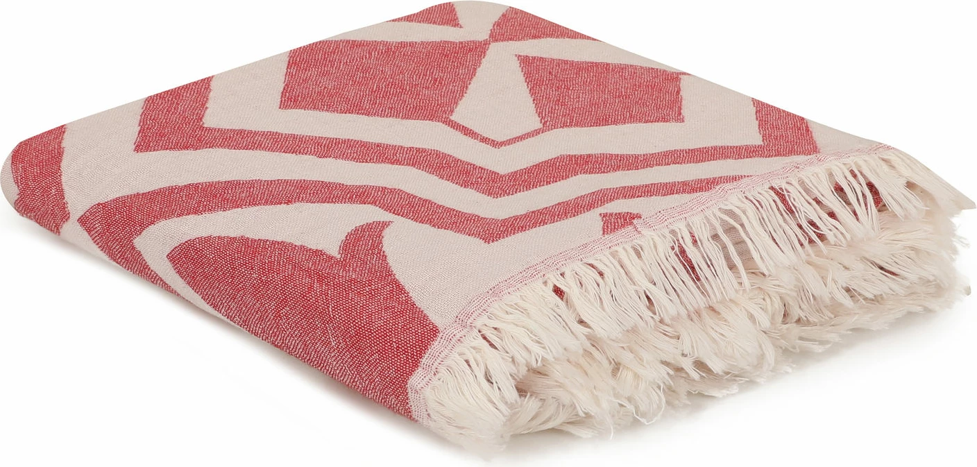 Peshqir plazhi Fouta, Mijölnir, Lalezar, ngjyrë e kuqe