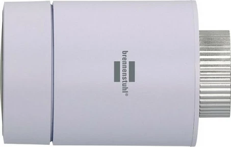 Termostat i mençur për radiator Brennenstuhl Zigbee Heizkörperthermostat Connect 01, LCD, 5-30°C, i bardhë