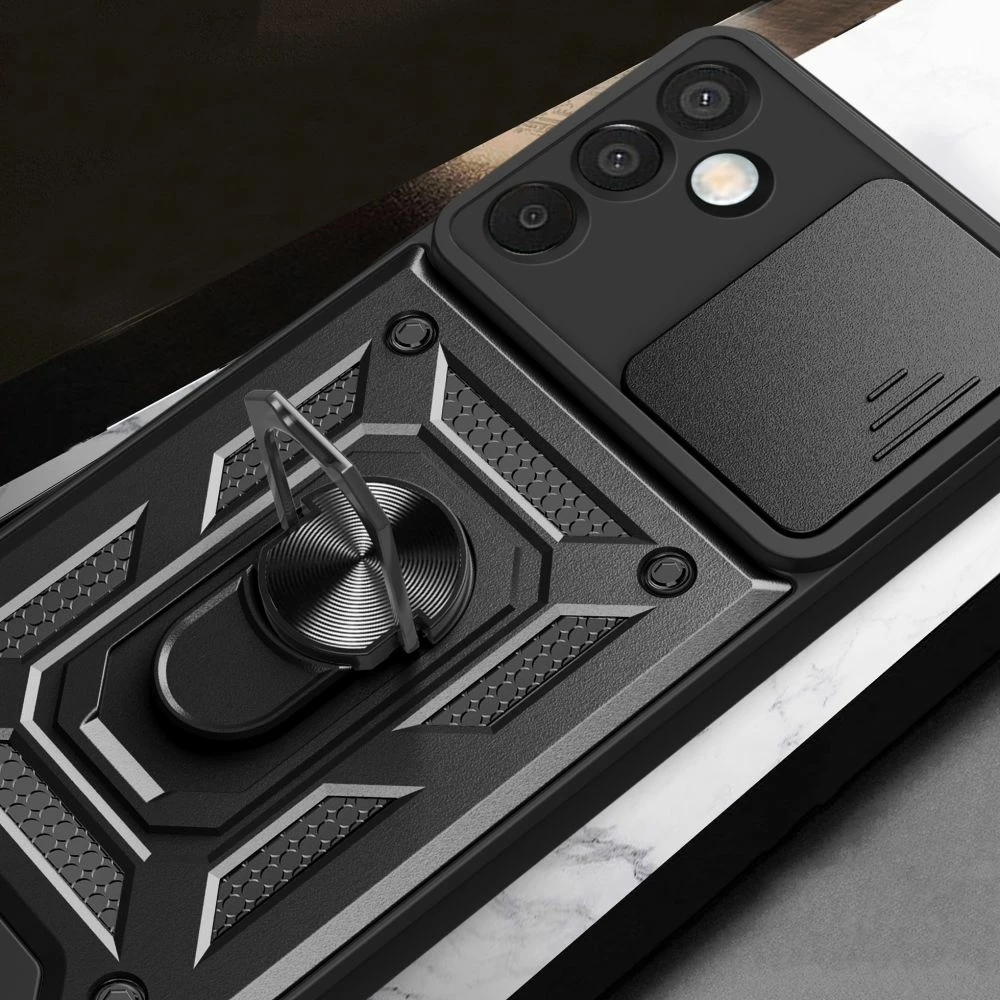 Mbështjellës Tech-Protect CamShield Pro për Samsung Galaxy M15 5G, i zi