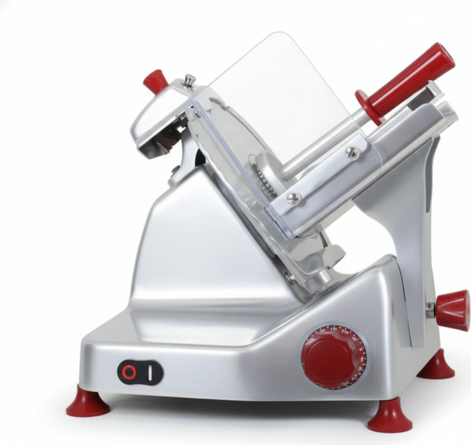 Makinë prerëse Berkel Pro Line XS25, metalike, argjend/kuqe