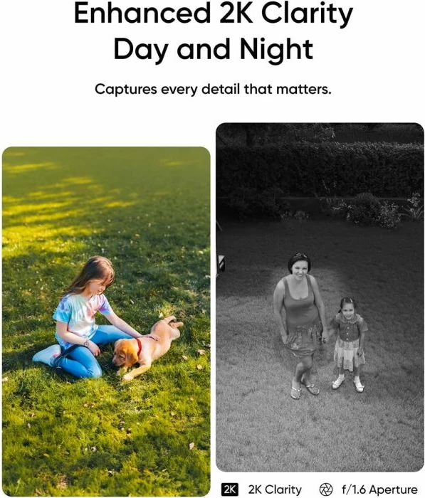 Kamerë sigurie e jashtme Eufy SoloCam E30 (T8171321), 2K, 360°/70°, Wi‑Fi, IP65, panel diellor, microSD deri 128GB, e bardhë