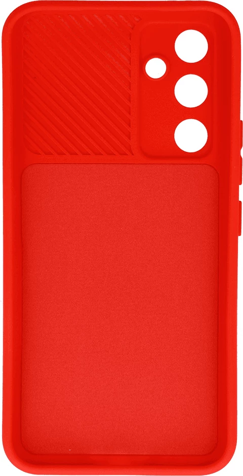 Mbështjellës silikoni ONASI Lens Cover për Samsung Galaxy A14, mbrojtje kamere, e kuqe