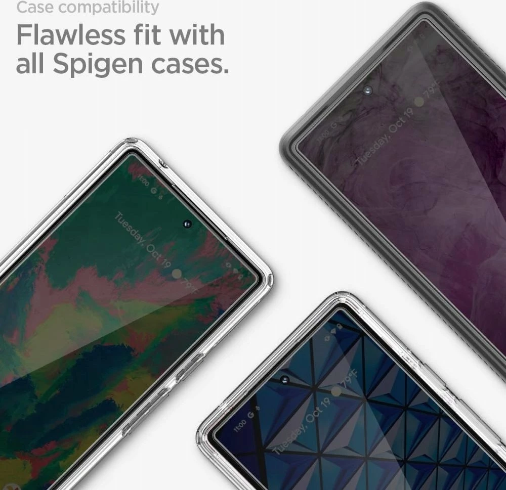 Xham i kalitur mbrojtës ekrani Spigen Glas.TR AlignMaster për Google Pixel 8 Pro, 2 copë