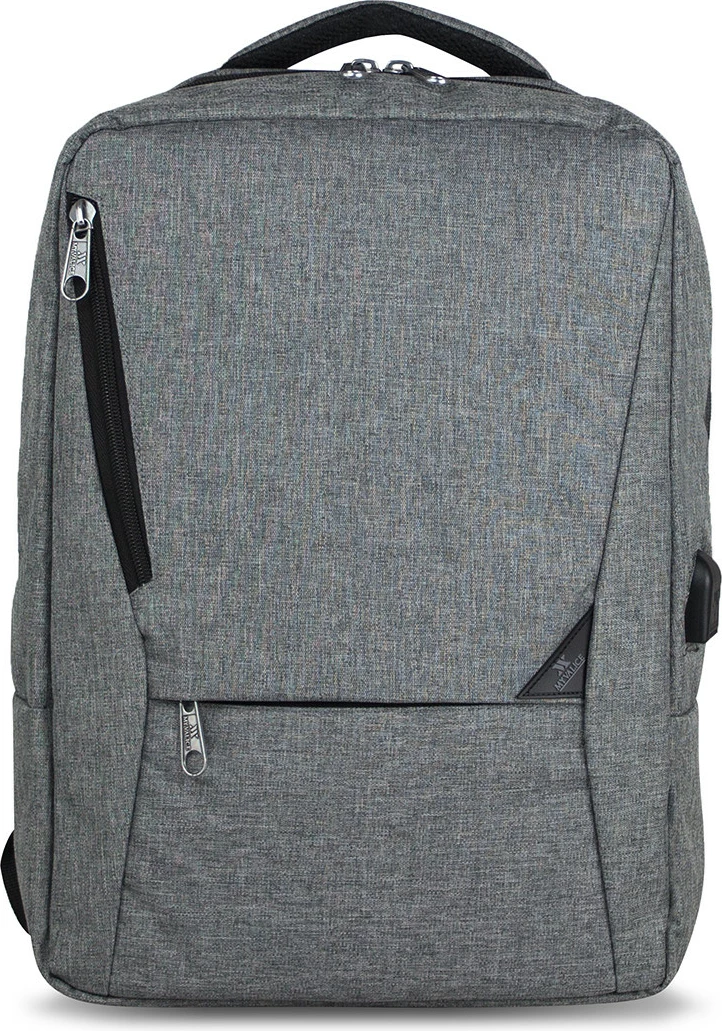 Çantë shpine për laptop, ngjyrë gri, Zoozie Bags 0102