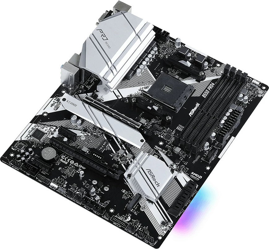 Pllakë amë ASRock B550 Pro4, AMD, Socket AM4, 128 GB