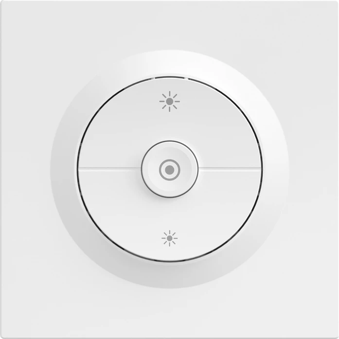 switch/dimer muri smart WiFi Sonoff MINI-DIM-E (Orb-DIM), Matter, 0-100% dimming, max 400W, 86x86mm, i bardhë, set