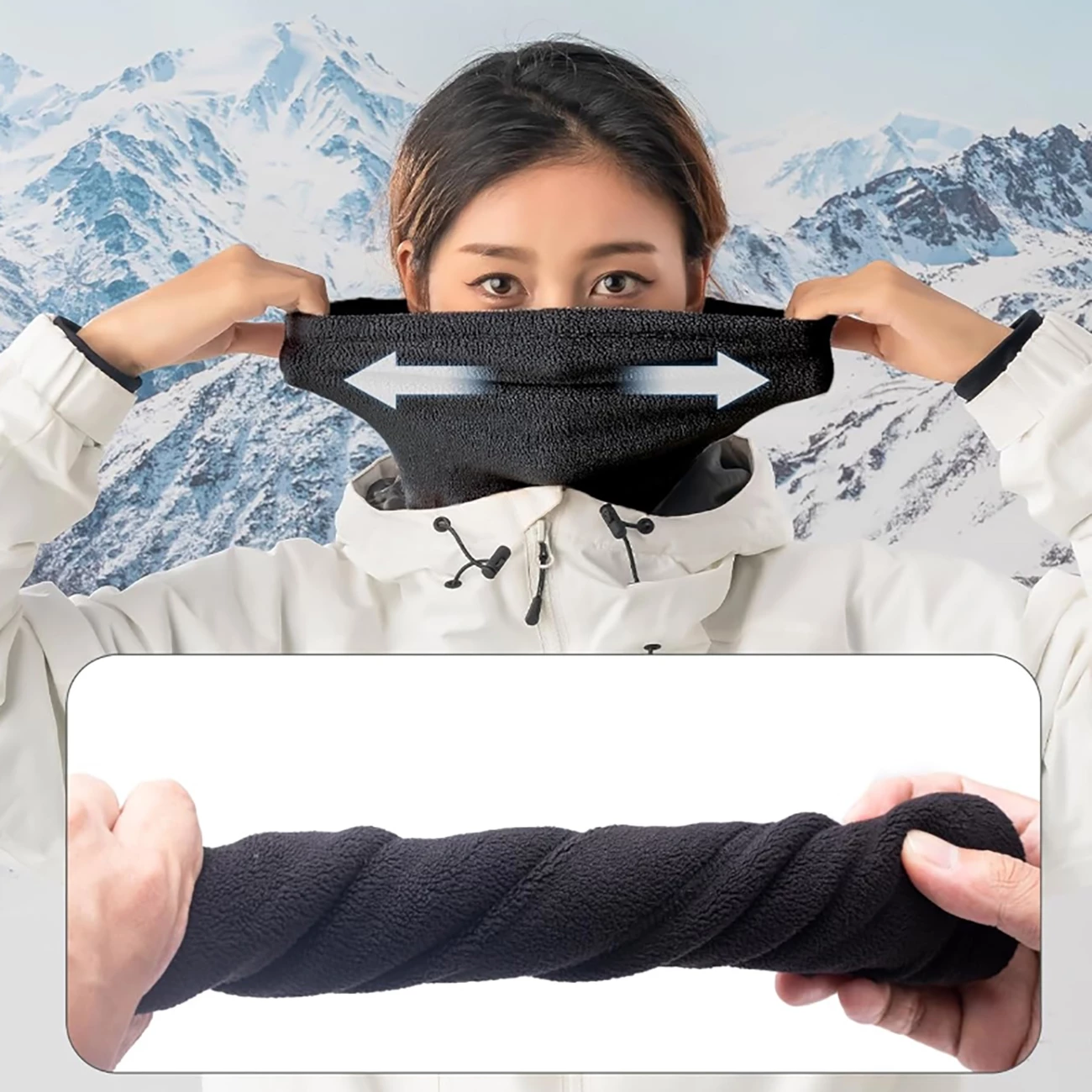 Ngrohës qafe Qunature Oli, M, e zezë