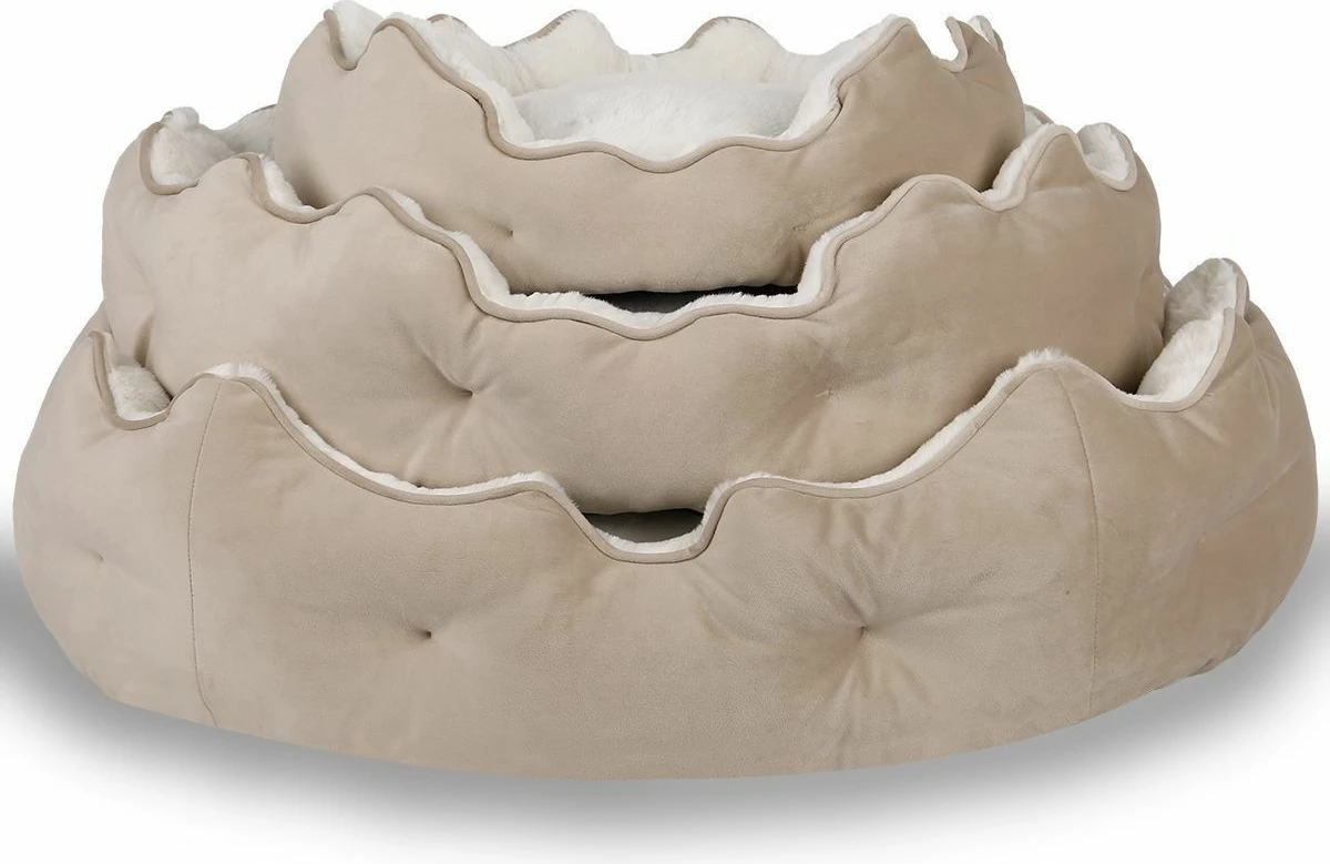 Shtrat për qen Elsa, krem, Paws & Whiskers, S