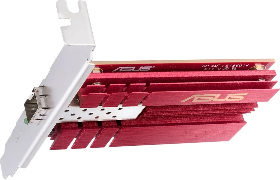 Kartë rrjeti Asus XG-C100F, PCIe, 10Gb SFP+, e kuqe
