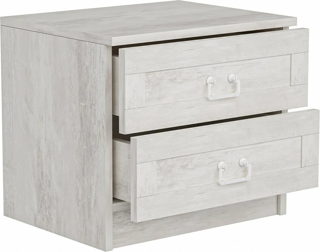 Komodinë Hanah Home, Kale - 4922, ngjyrë e bardhë