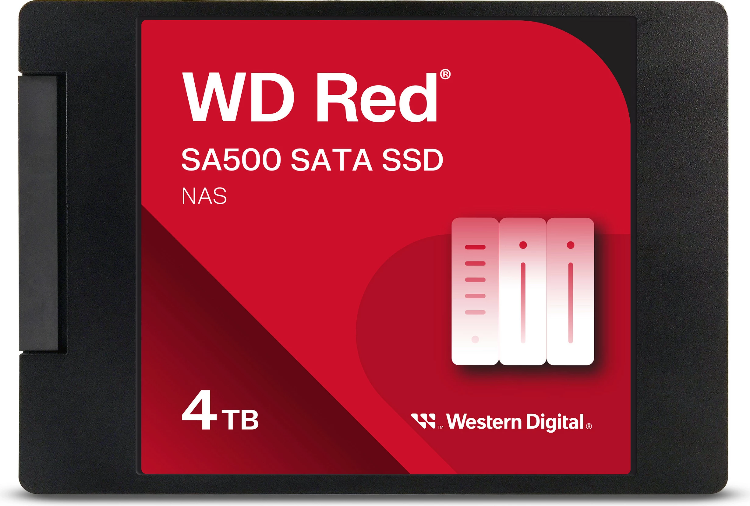 SSD Western Digital Red WDS400T2R0A, 4 TB, 2.5", 560 MB/s
