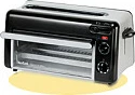 Toster Tefal TL6008, 2 fetë, 1300 W, kontroll i pjekjes, alumin/i zi
