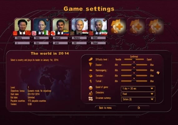 Masters of the World: Geopolitical Simulator 3 EN/DE/FR/IT/RU/ZH/ES Global