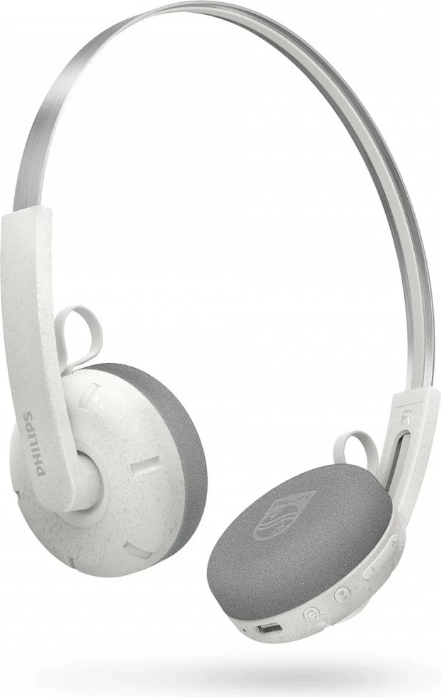 Kufje wireless Philips TAH2000WT/00, Bluetooth 5.4, 26h bateri, on-ear, mikrofon, USB-C, të bardha, me 2 palë jastëkë rezervë