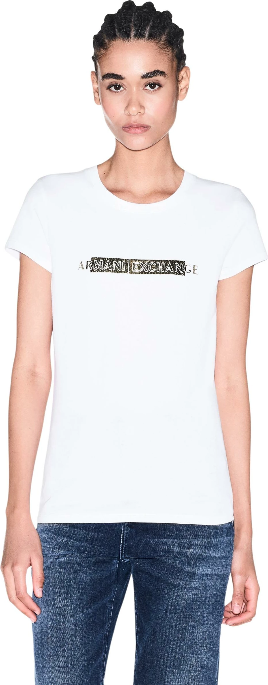 Maicë për femra Armani Exchange XW002811 AF16294, e bardhë