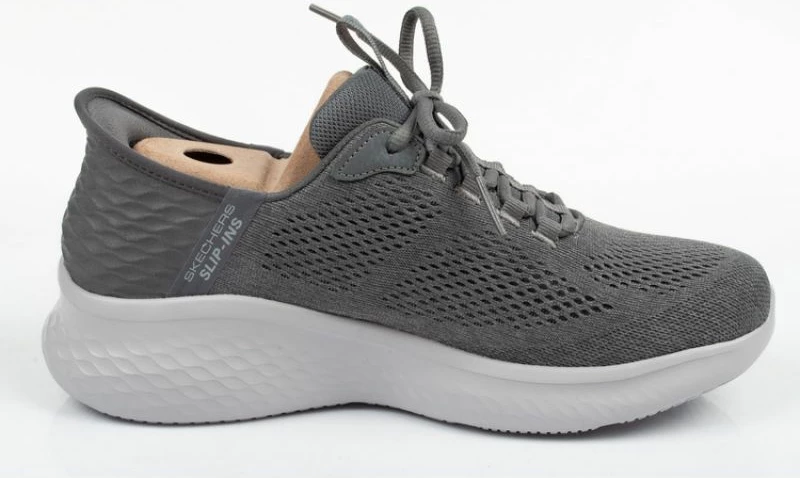 Atlete për meshkuj Skechers, gri/argjendtë