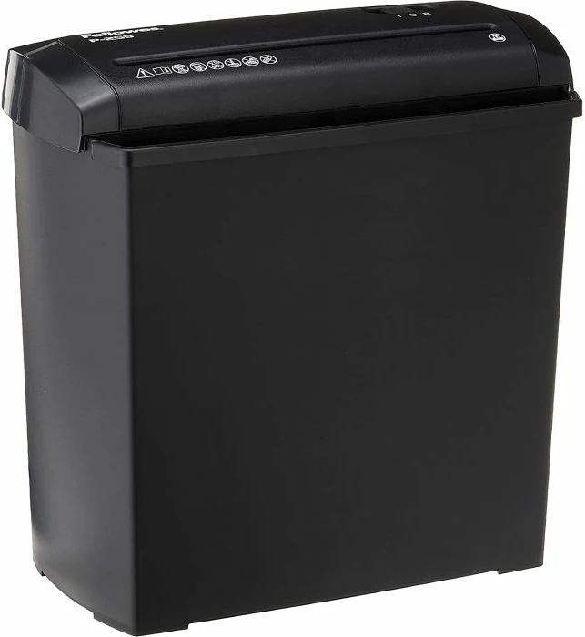 Shkatërrues letre Fellowes Powershred P-25S, 5 fletë, prerje shirit 7 mm (DIN P-1), kosh 11 L, i zi