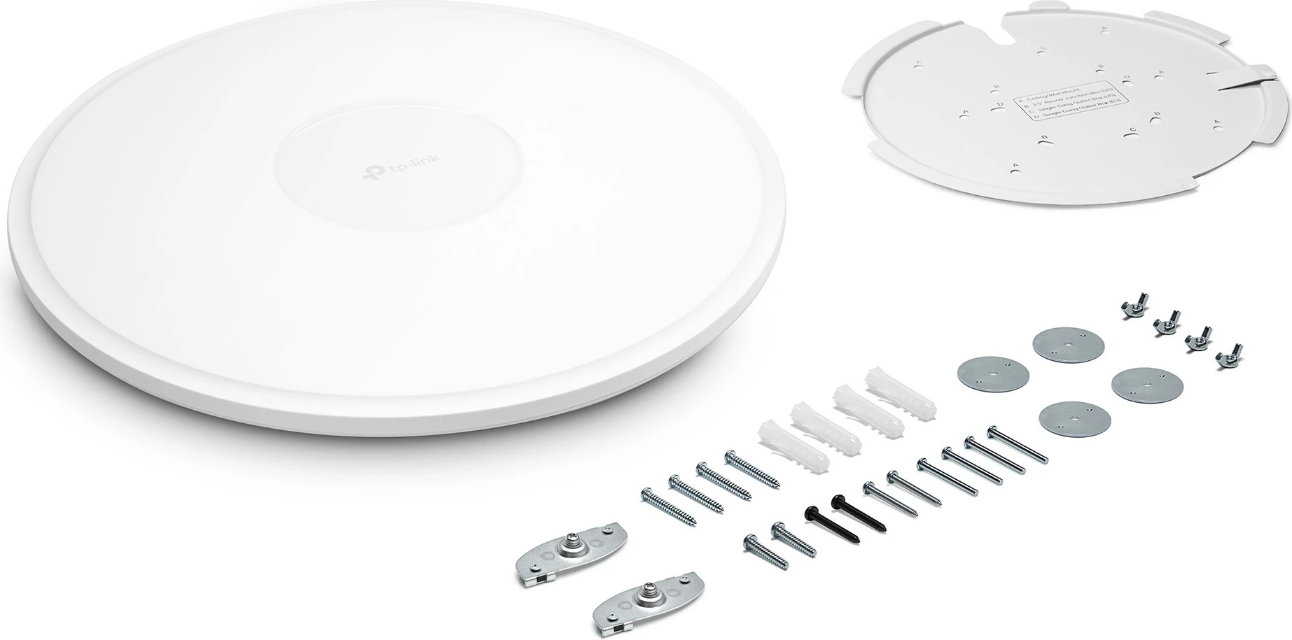 Access point TP-Link Omada BE9300, Tri-Band Wi-Fi 7, 9300 Mbit/s, Bardhë