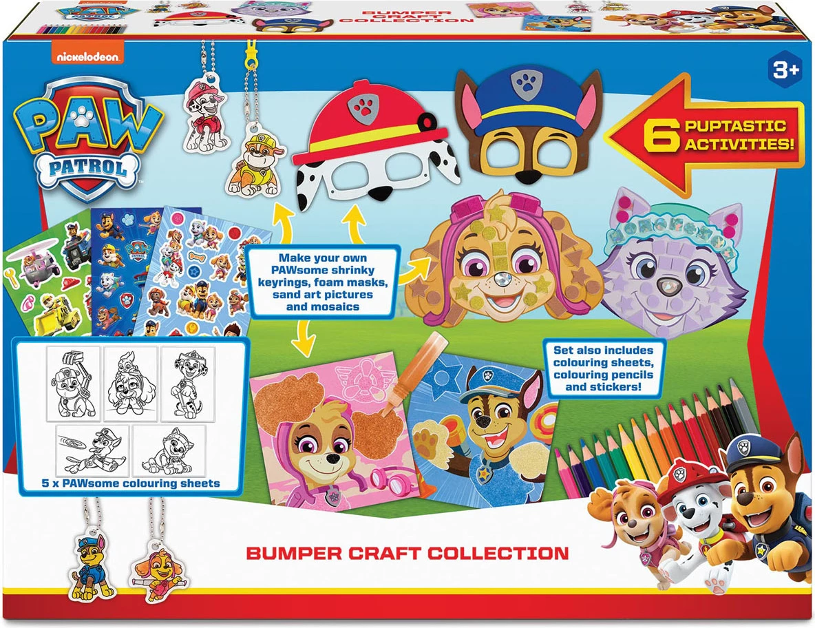 Nickelodeon Paw Patrol Bumper Craft Set