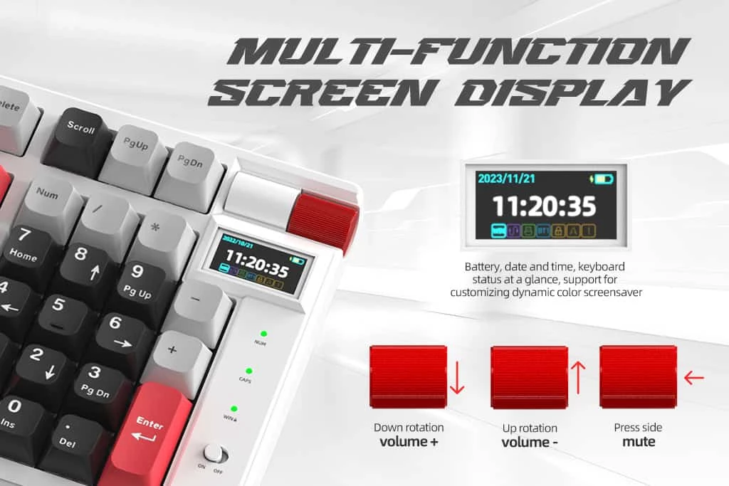 Tastierë MONKA KG991W