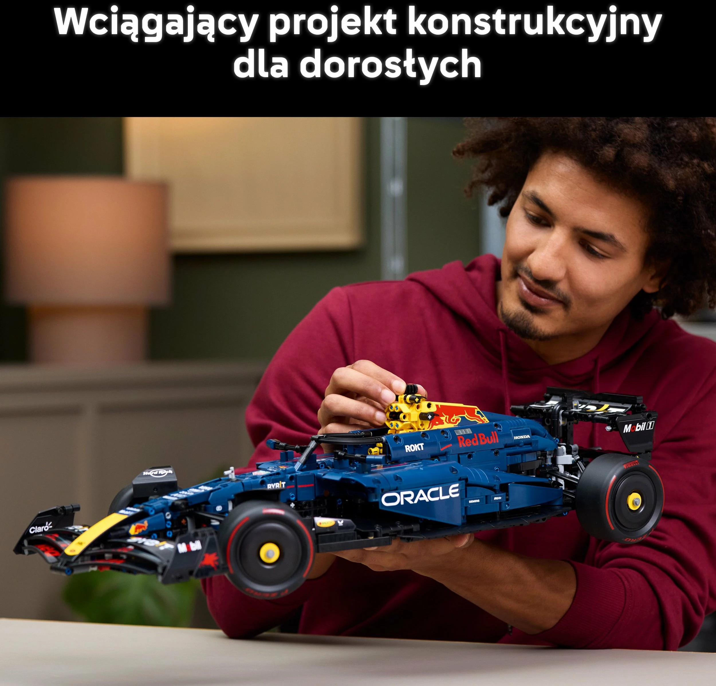 Set LEGO Technic bolid F1 Oracle Red Bull Racing RB20 42206, 1:8, 1639 copë, 18+, blu