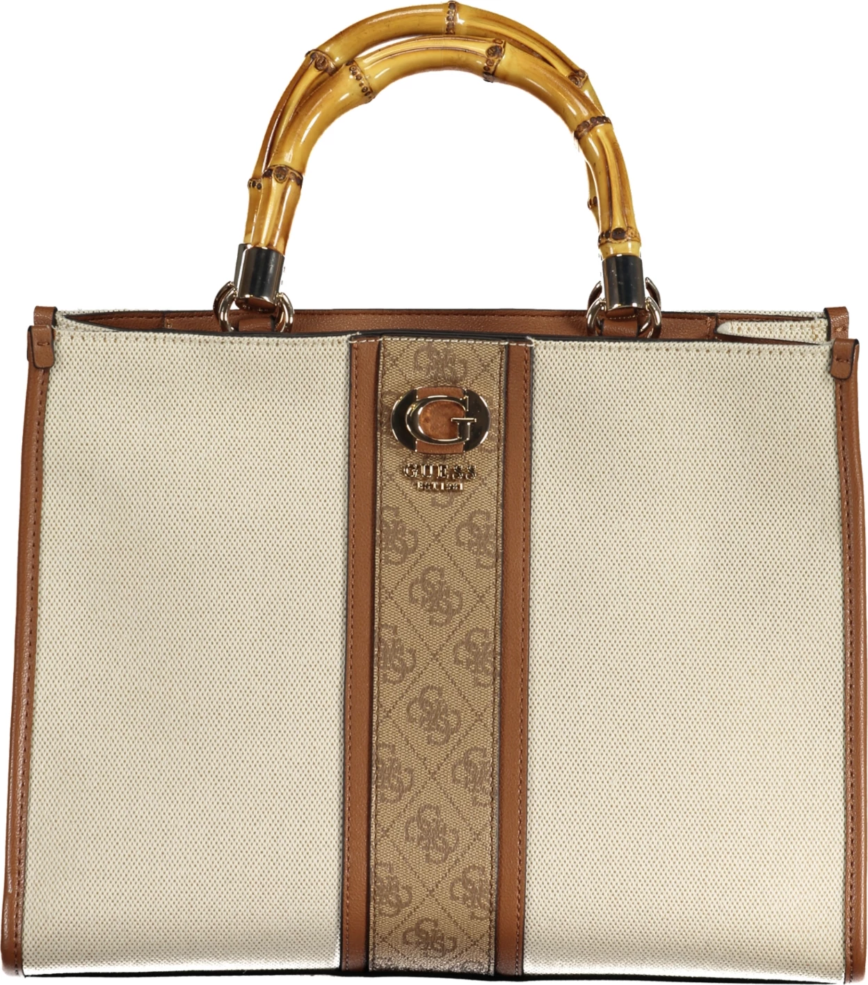 Çantë GUESS JEANS Kerima femra, beige
