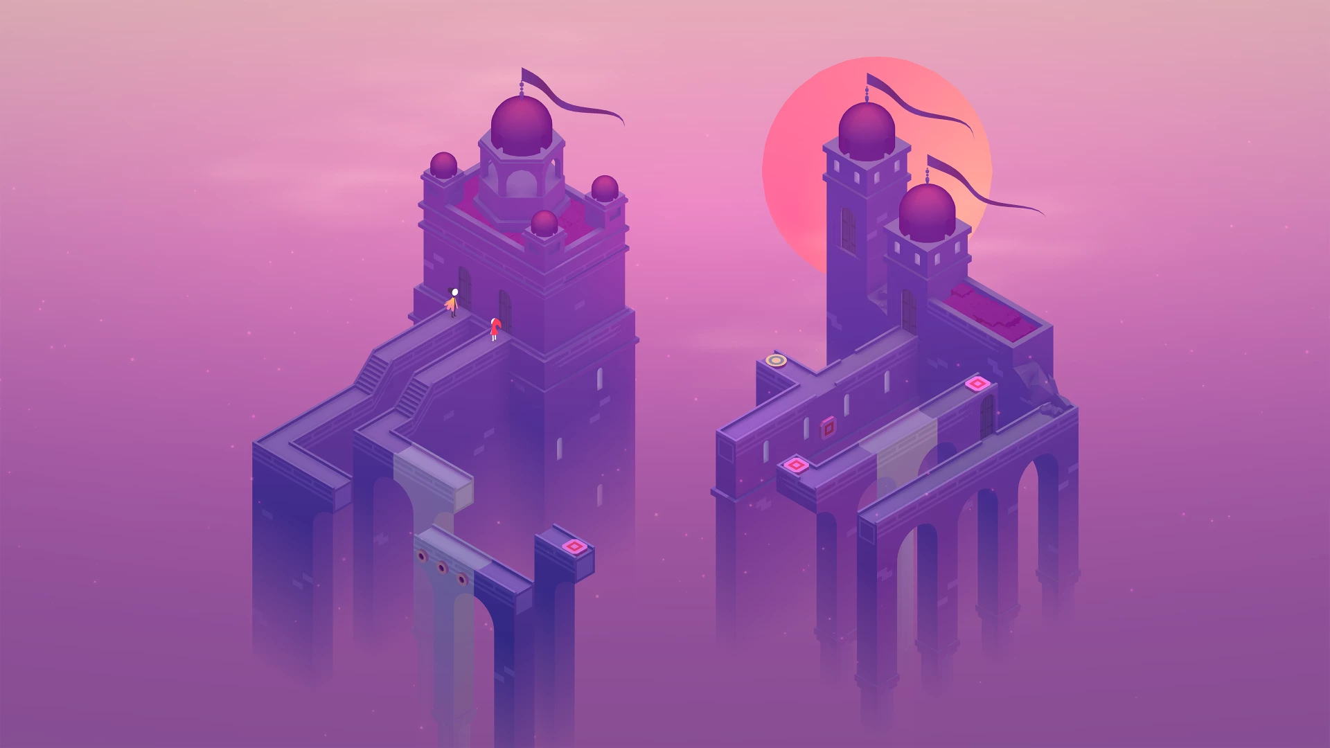 Lojë PS5 iam8bit Monument Valley: The Trilogy, edicion fizik me 6 kartolina arti