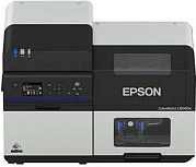 Printer etiketash Epson ColorWorks C8000e, inkjet me ngjyra, 600 x 1200 DPI, 300 mm/s, Ethernet/USB, zi/gri