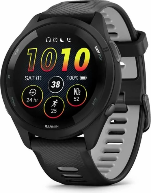 Orë sportive Garmin, e zezë